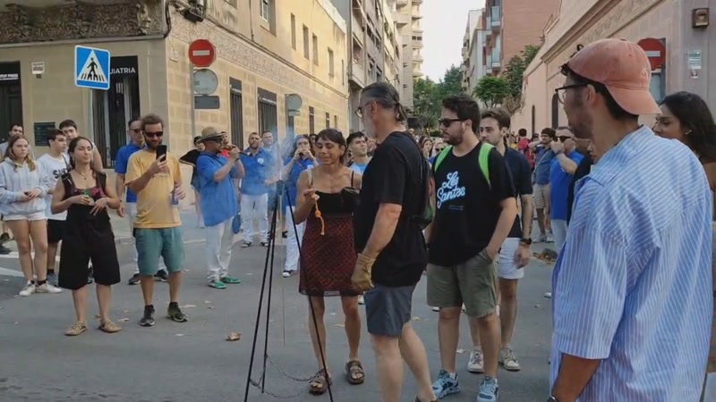 Les Matinades han anunciat des de bon matí l'arribada de la diada de les Santes