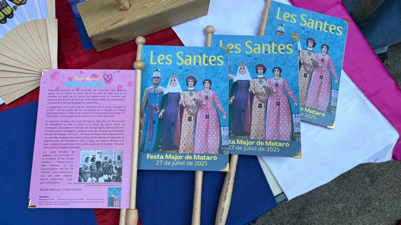 Ventalls de la Missa de Glòria a Les Santes