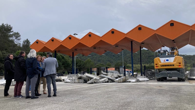 <strong>El parc solar de l&rsquo;antic peatge de Santa Susanna estar&agrave; operatiu a finals d&rsquo;any</strong>