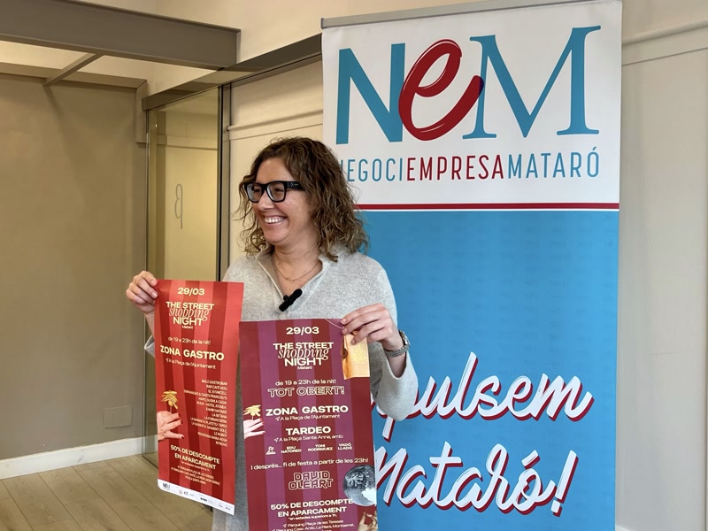 L&rsquo;Street Shopping Night torna a Matar&oacute; amb format primavera