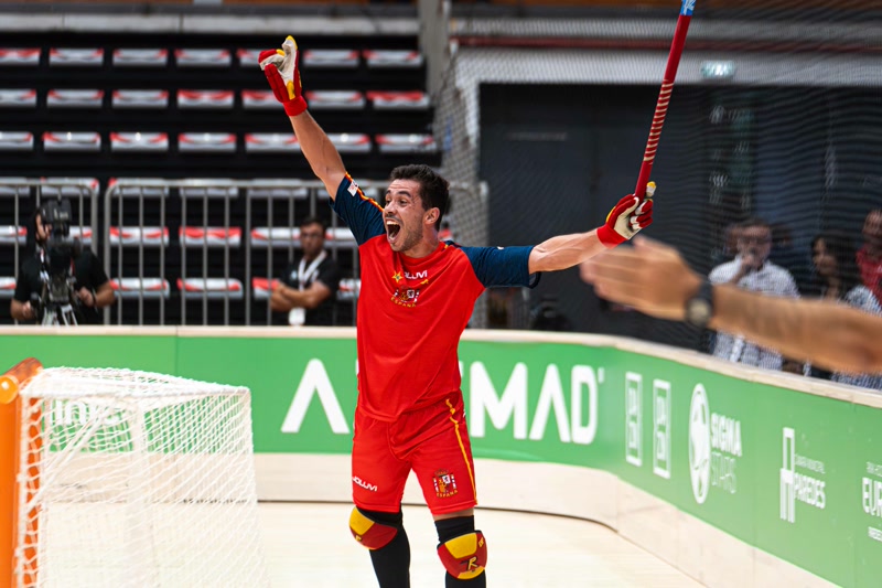 Dos gols maresmencs donen la vict&ograve;ria a Espanya en el debut de l&rsquo;Europeu d&rsquo;hoquei
