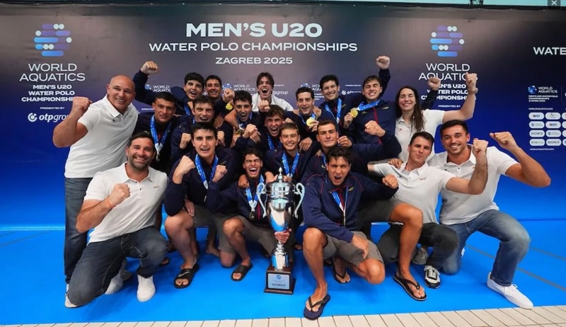 Or mundial per a quatre jugadors del CN Mataró