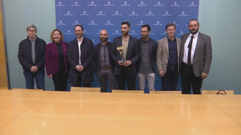 L&rsquo;Ajuntament rep tvmatar&oacute; pel Premi Zapping