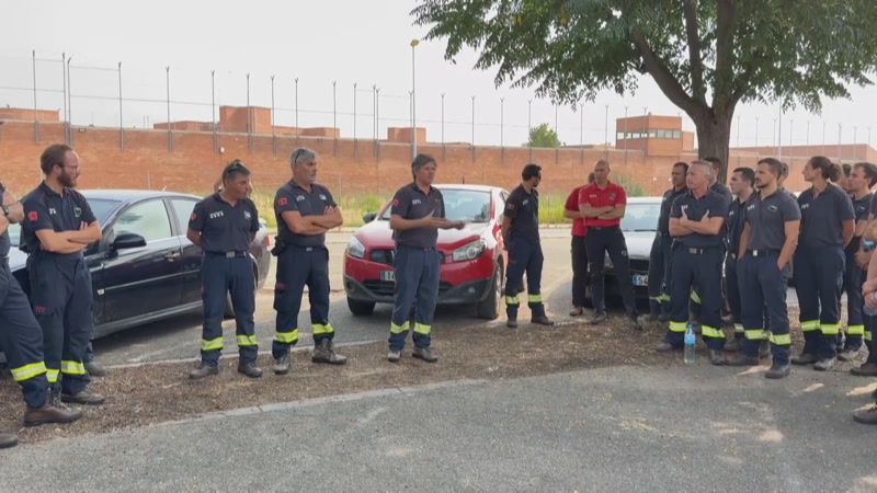 Dos bombers mataronins a l&rsquo;expedici&oacute; catalana per extingir l&rsquo;incendi d&rsquo;Extremadura