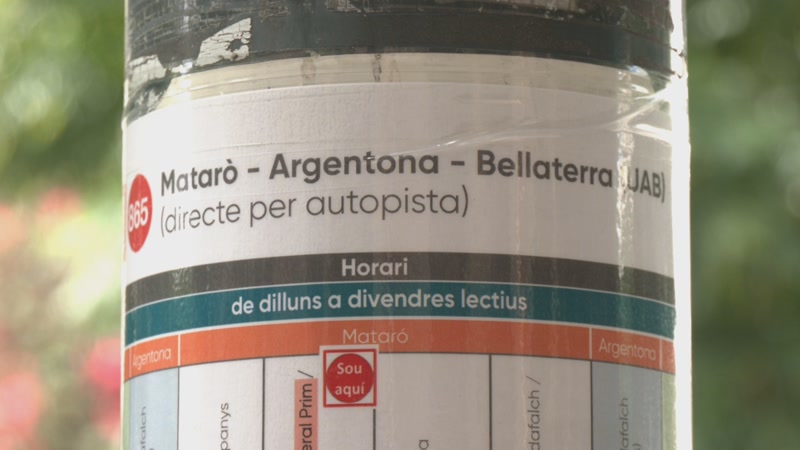 La línia 865 ha passat a tenir 14 expedicions per sentit des d'aquest dilluns.