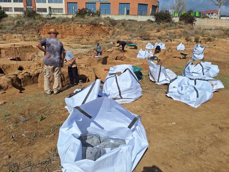 Comen&ccedil;a el trasllat del jaciment de Ca la Madrona