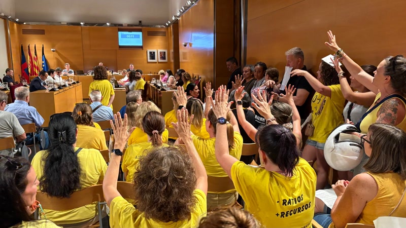 Les educadores de les escoles bressol reclamen millores laborals i que s&rsquo;abaixin les r&agrave;tios