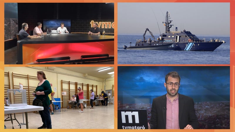 La programaci&oacute; del dia: desembarcament d&#39;haixix al Maresme i eleccions europees