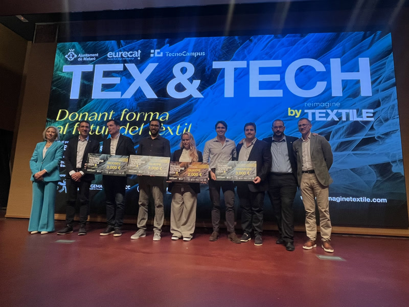 <strong>Els Reimagine Textile premien un emprovador de roba 3D, un material antilliscant i mobles fets de residus de roba</strong>