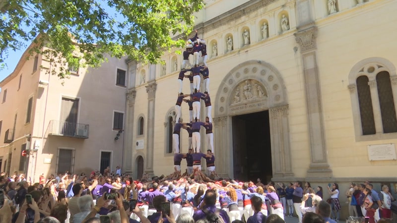 Els Capgrossos posposen els castells de nou per la caiguda del 5 de 8