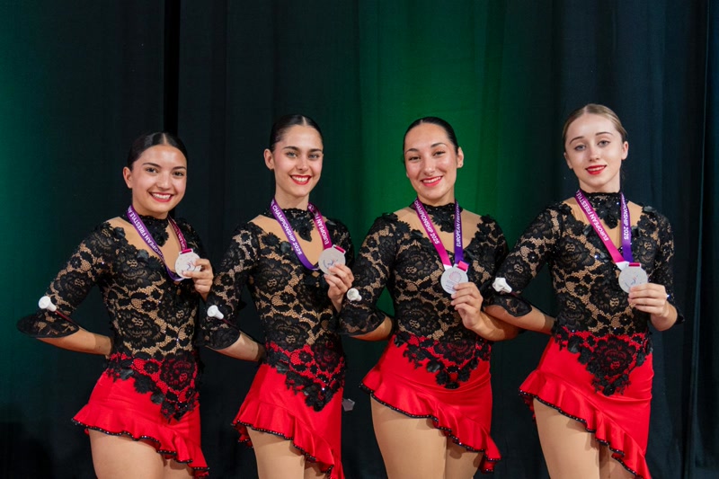 Quatre atletes del Twirling Matar&oacute; s&oacute;n subcampiones d&rsquo;Europa