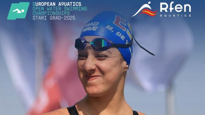 Maria de Vald&eacute;s, bronze al Campionat d&#39;Europa d&#39;aig&uuml;es obertes