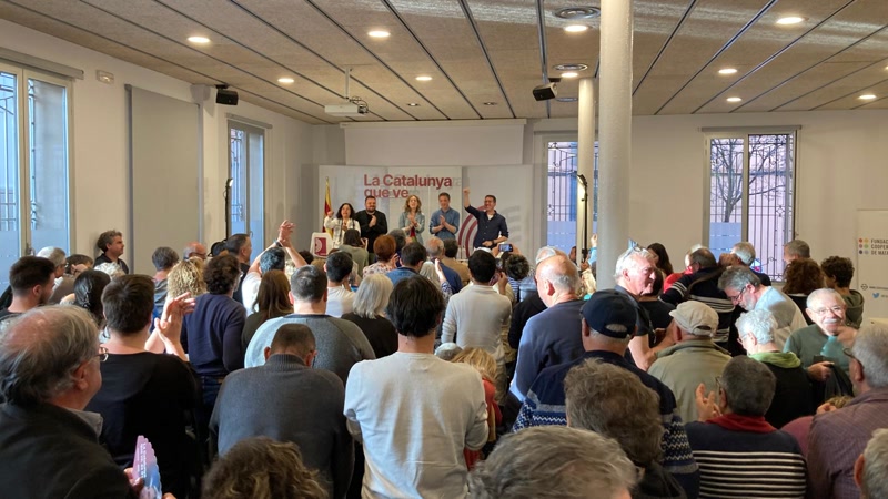 Errej&oacute;n se suma a la campanya d&rsquo;Albiach a Matar&oacute;