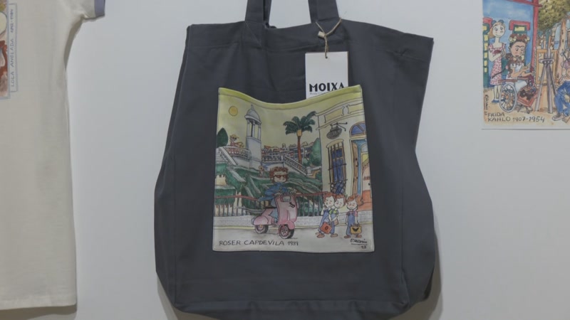 <strong>MOIXA llan&ccedil;a al mercat roba sostenible amb estampacions d&rsquo;artistes locals</strong><br />
&nbsp;