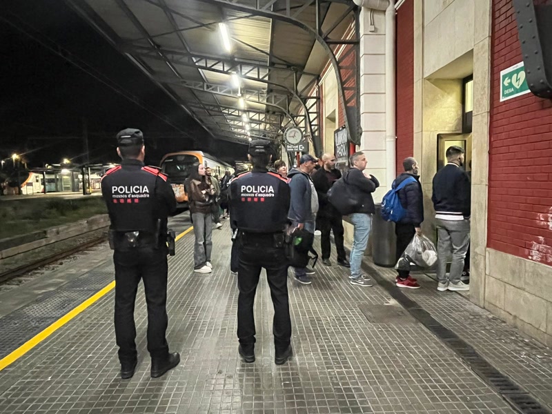 Toc d&rsquo;atenci&oacute; policial a l&rsquo;oci nocturn de Matar&oacute;