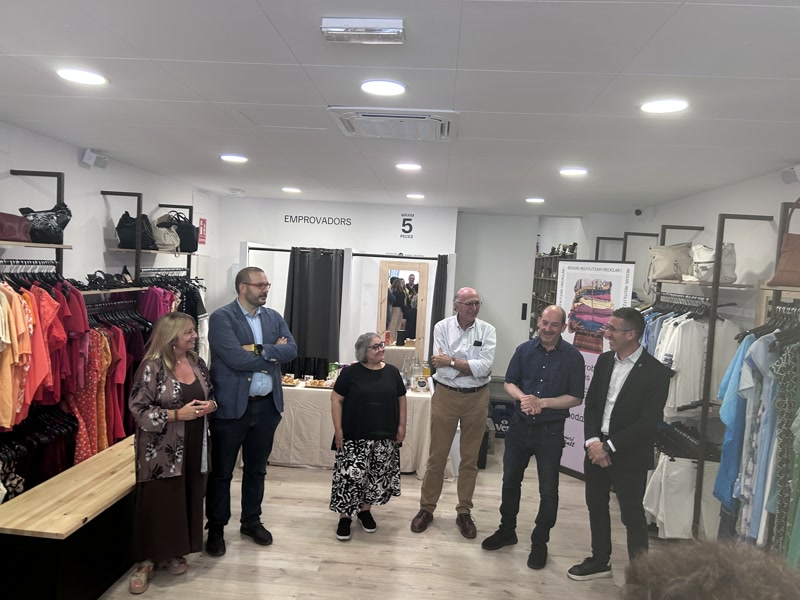 Parlaments durant la inauguració