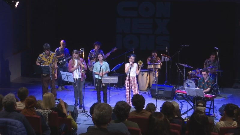 Andrea Motis inspira i actua amb les joves promeses de Matar&oacute;