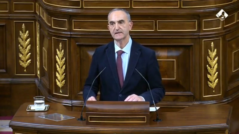 Juan Carlos Jerez s&#39;estrena al Congr&eacute;s dels Diputats