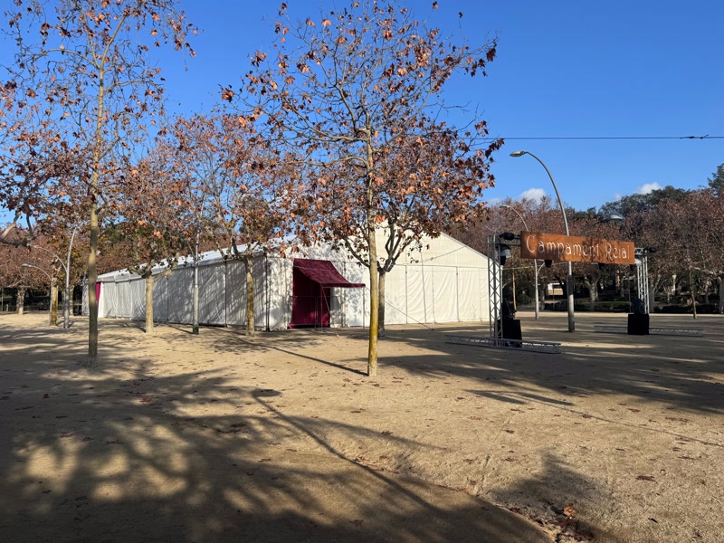 Compte enrere per l&rsquo;obertura del Campament Reial