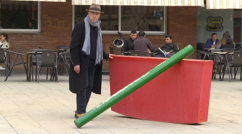 Jaume Simon, autor d&#39;escultures emblem&agrave;tiques dels carrers de Matar&oacute;&nbsp;