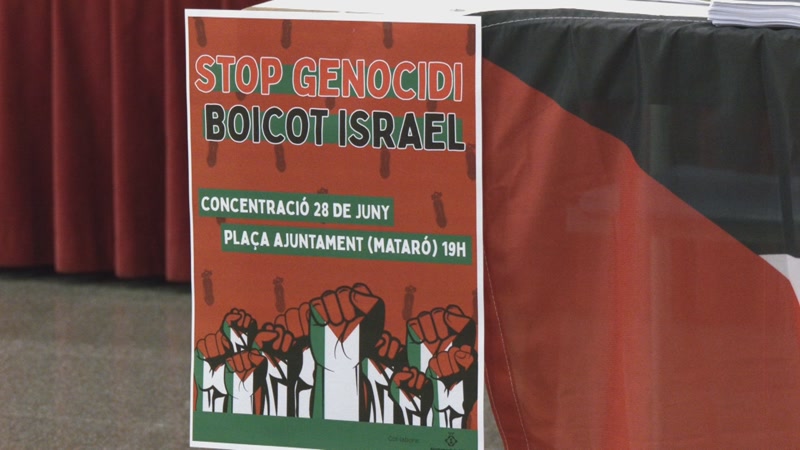 <strong>Nova mostra de suport al poble palest&iacute; des de Matar&oacute;</strong>