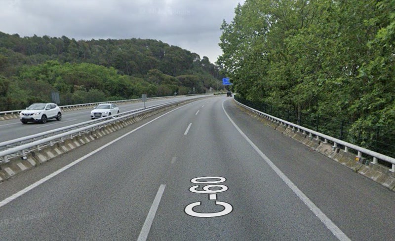 Mor el conductor d&rsquo;una moto en un accident a la C-60 a Argentona