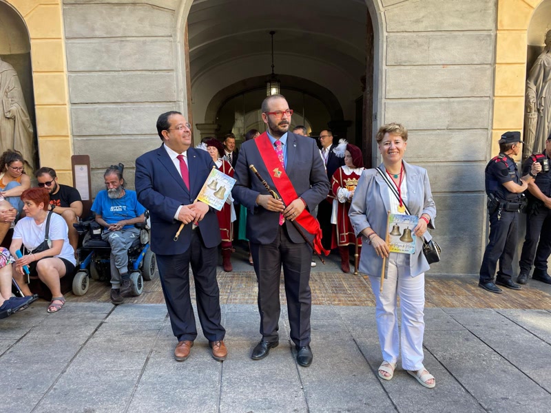 Ernest Urtasun, Albert Dalmau i Elisenda Alamany, convidats a la Missa de Les Santes