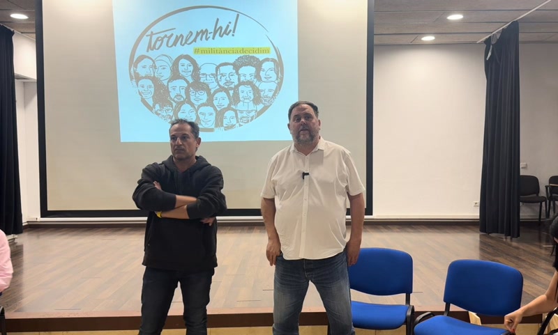 <strong>Oriol Junqueras: &quot;Veig un pa&iacute;s inquiet, per&ograve; amb ganes de sortir-se&#39;n&quot;</strong><br />
&nbsp;