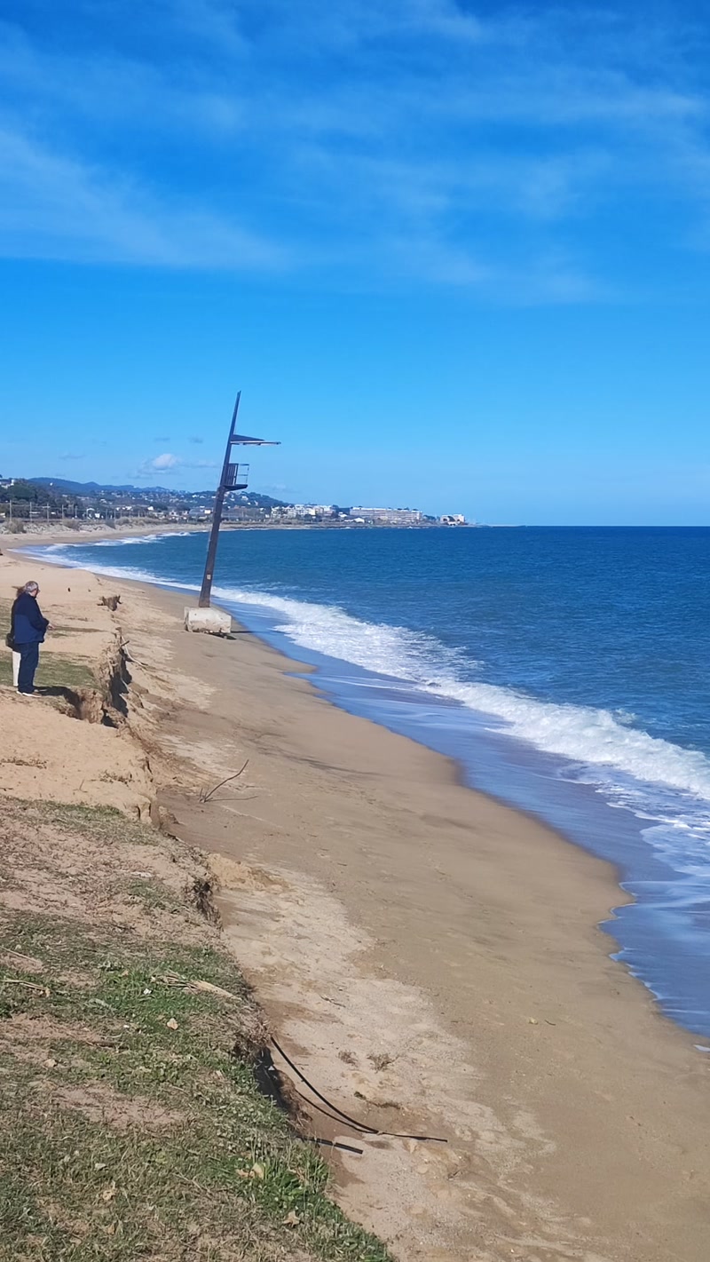 El litoral maresmenc, assetjat pels temporals