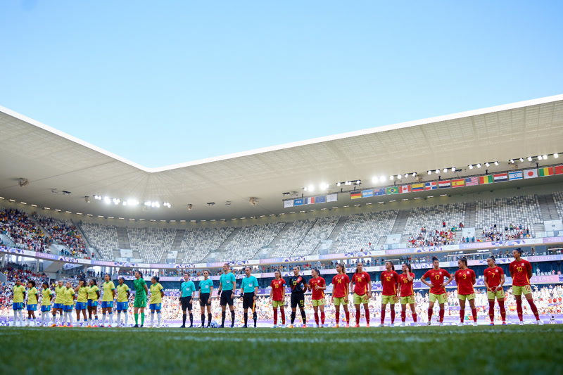 La selecci&oacute; de futbol d&rsquo;Ona Batlle, als quarts de final dels Jocs Ol&iacute;mpics per la porta gran
