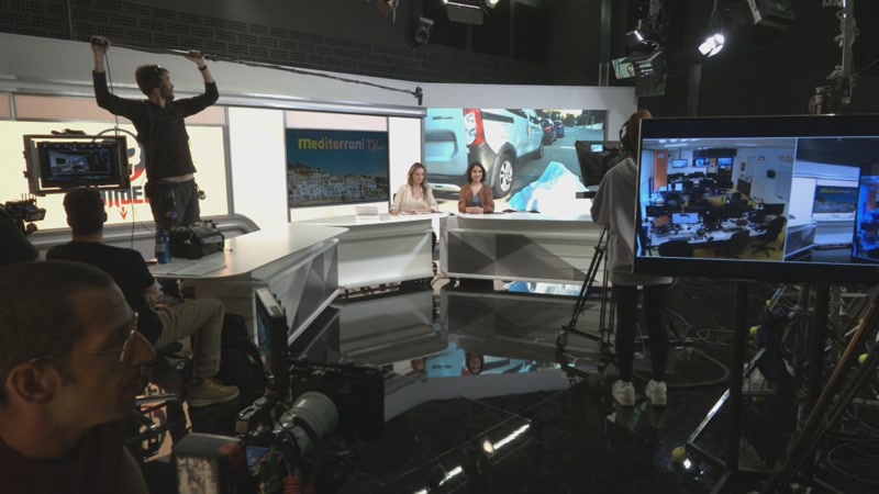 Els estudis Bis Lligonya de tvmatar&oacute;, escenari cinematogr&agrave;fic
