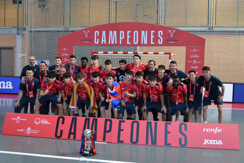 El Futsal 54 Juvenil guanya la Copa d&rsquo;Espanya