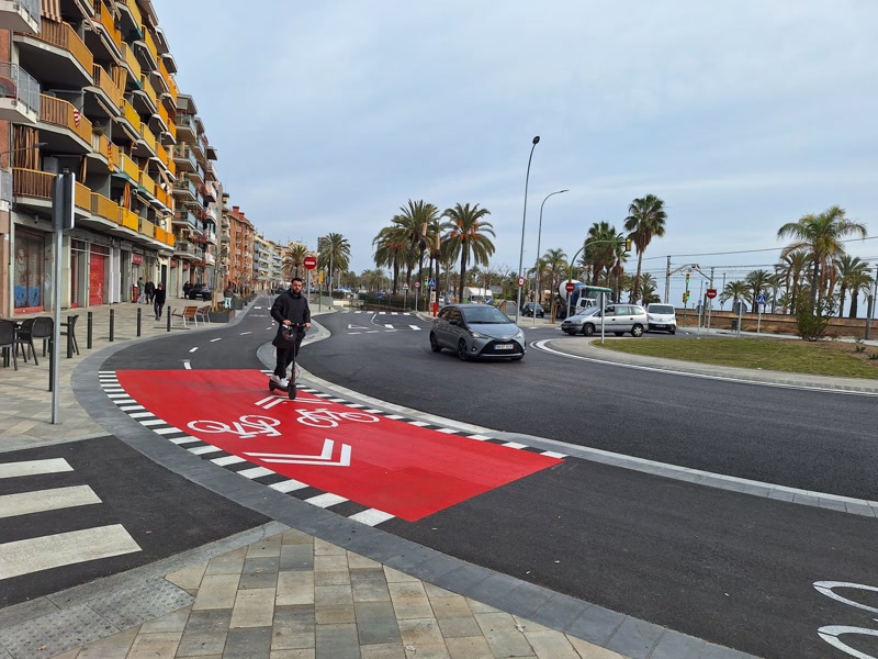 <strong>La transformaci&oacute; de l&#39;N-II: tr&agrave;nsit m&eacute;s lent i espai per a les bicicletes</strong>
