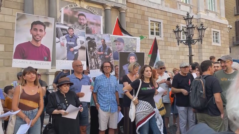 L&rsquo;Assemblea de Treballadors de Matar&oacute; Audiovisual se suma al manifest que denuncia l&rsquo;assassinat de periodistes a Gaza