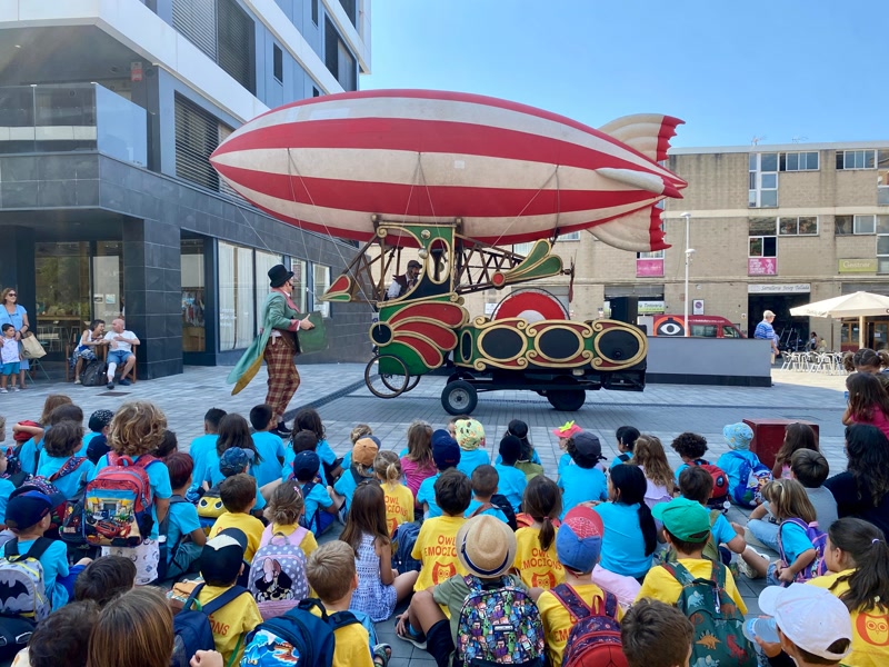 Arrenca el Ple de Riure del Masnou amb un viatge en zepel&iacute;