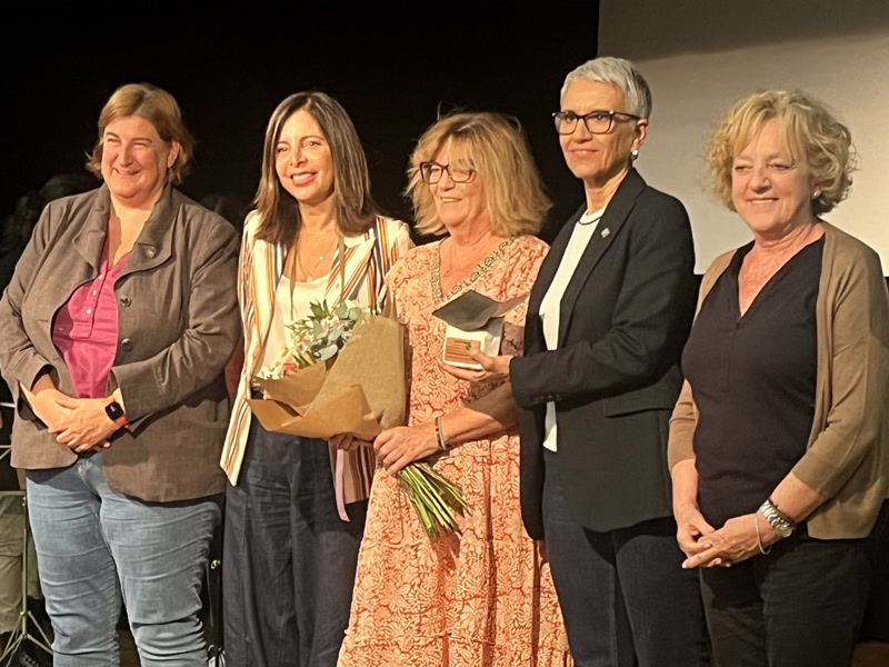 La poeta Lali Ribera, homenatjada durant la 9a Trobada d&rsquo;Escriptores del Maresme
