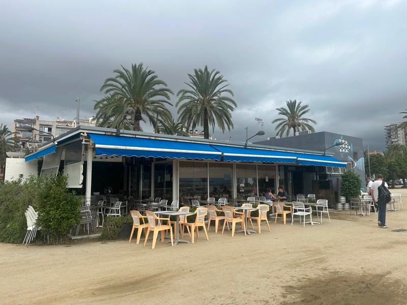 Des del restaurant La Marina han reconegut que aquest any el mal temps els ha perjudicat durant la temporada.