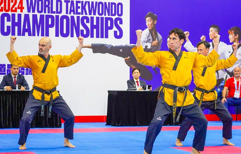 Campionat del M&oacute;n de poomsae per a Toni Moreno