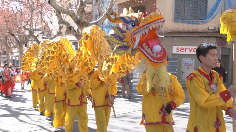 La tradició oriental torna al carrer amb l'Any del Drac
