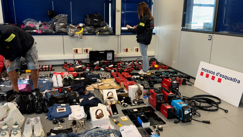 Desarticulat a Tordera un grup criminal que es dedicava a robar a empreses de Catalunya