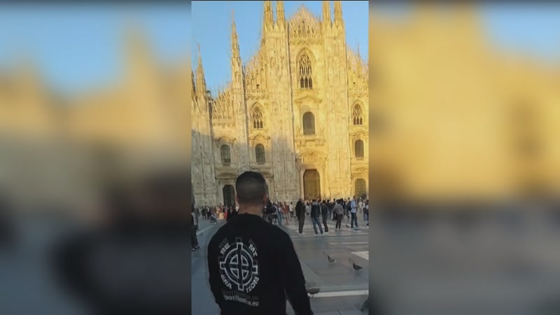 El detingut va assistir a un esdeveniment que va aglutinar a Milà grups d’extrema dreta d’arreu d’Europa.