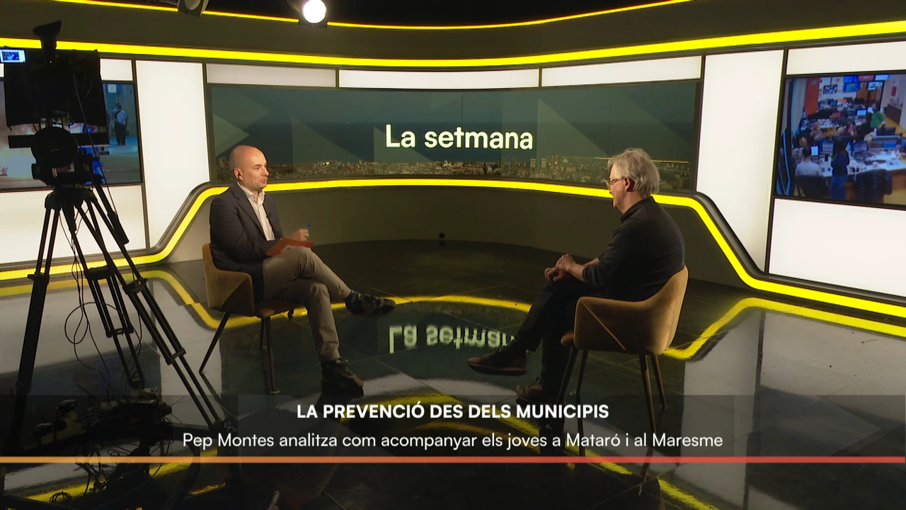 Pep Montes durant l'entrevista de La Setmana.jpg