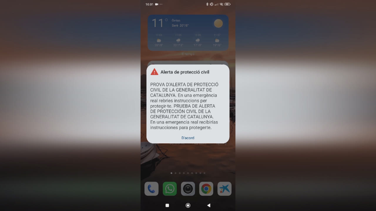 com-viu-mataro-el-simulacre-dalertes-al-mobil