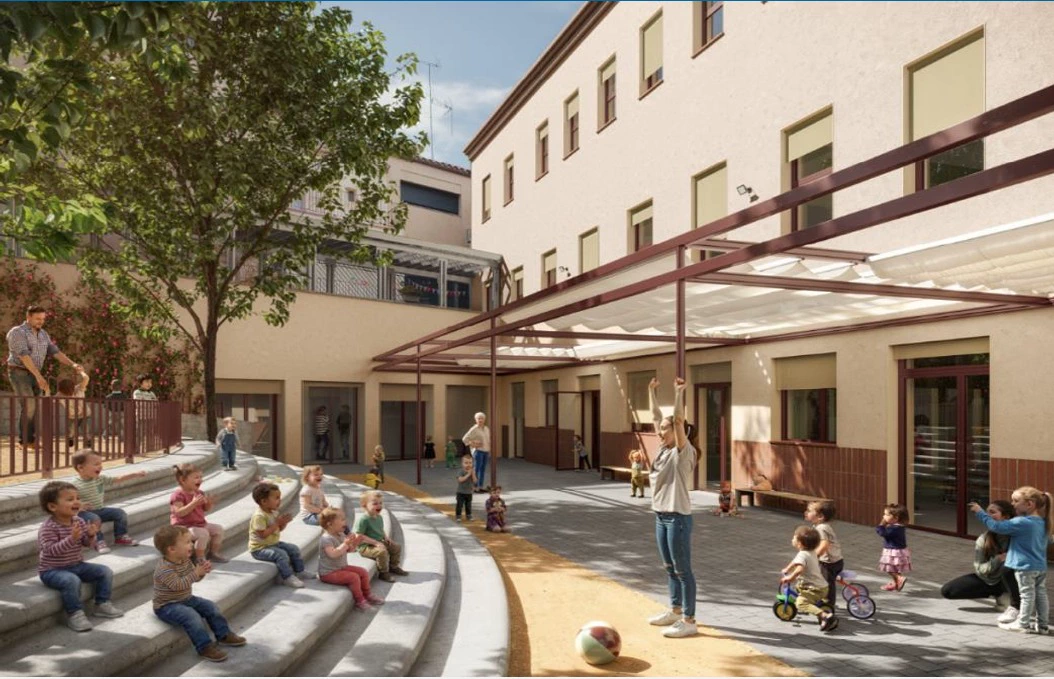 Així serà el nou edifici de Les Figueretes de Mataró