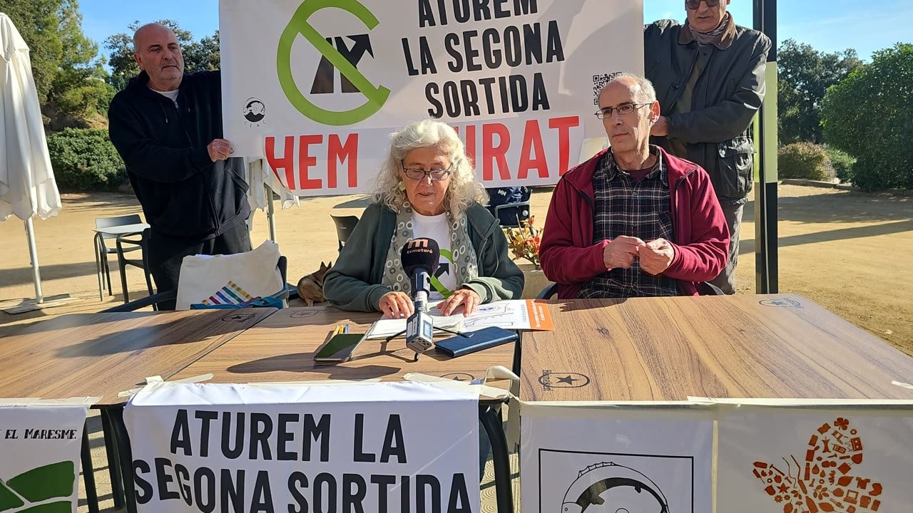 <p class="MsoNormal" style="line-height:150%;">Les entitats ecologistes celebren la supressió d’una de les noves sortides de la C-32</p>