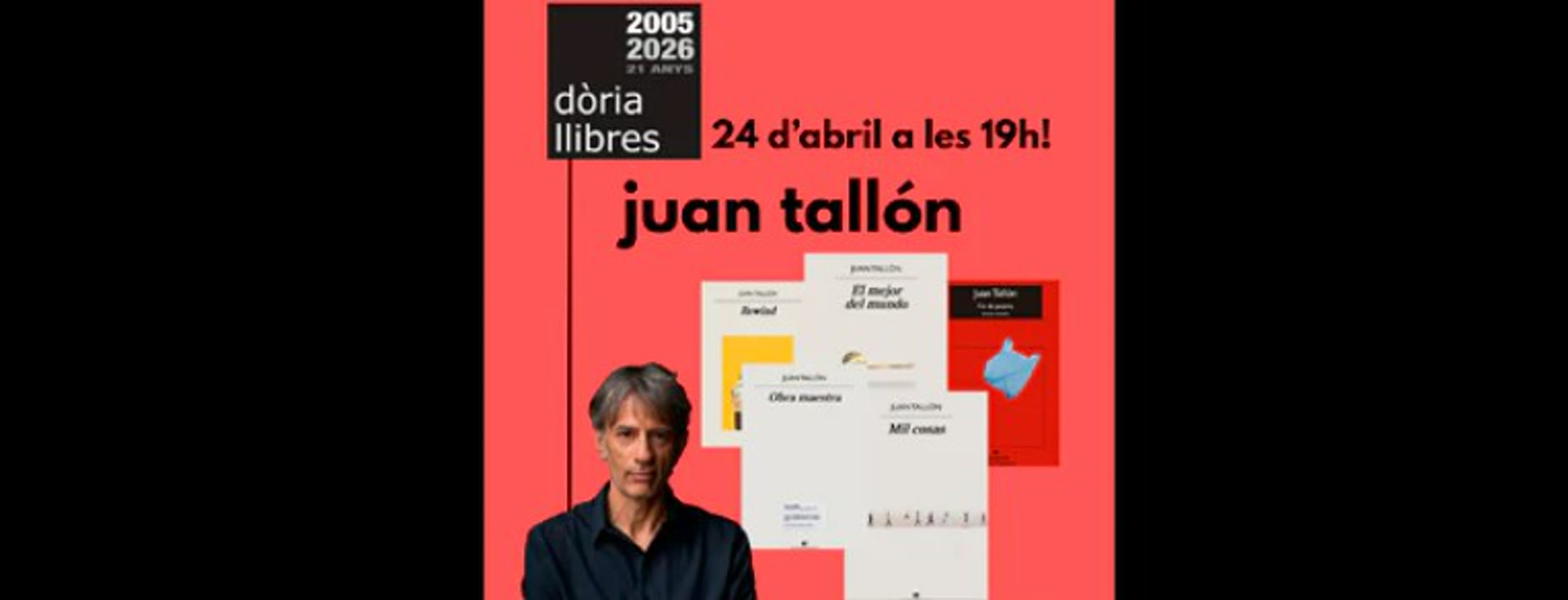 Juan Tallón a Dòria Llibres.jpg