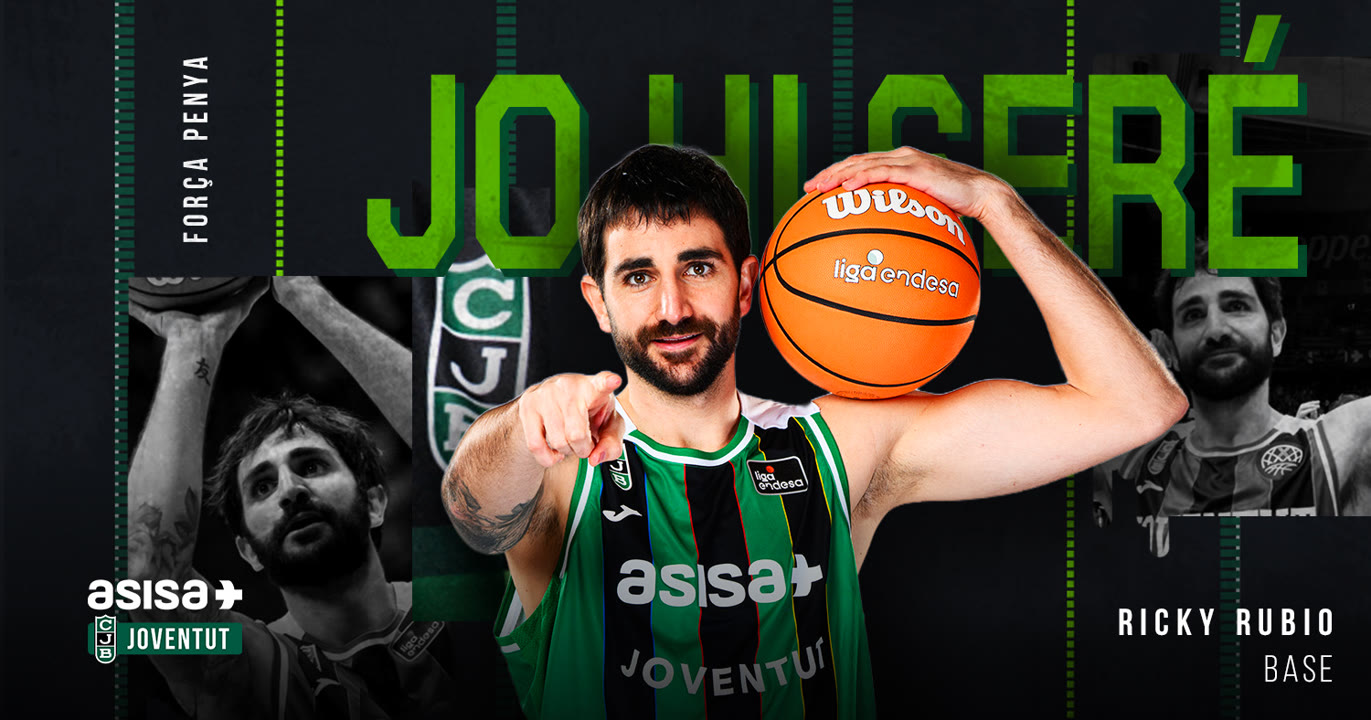 <p>Ricky Rubio renova amb el Joventut per una temporada més</p>