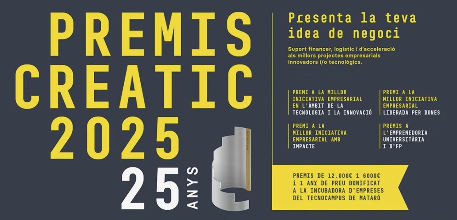 <p class="MsoNormal">Tot a punt per a una Nit de l’Emprenedoria amb els 25ns Premis Creatic com a protagonistes<span style="font-family:&quot;Arial&quot;,sans-serif;font-size:16.0pt;"><span style="line-height:107%;mso-ansi-language:CA;mso-ascii-theme-font:minor-bidi;mso-bidi-theme-font:minor-bidi;mso-hansi-theme-font:minor-bidi;" lang="CA"><strong><o:p></o:p></strong></span></span></p>