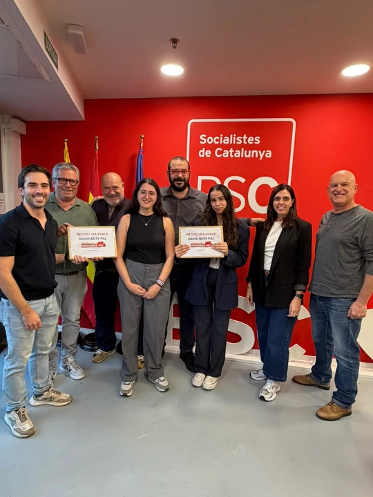 David Bote, a un sol pas per ser alcaldable del PSC: cap rival i 142 avals a la butxaca