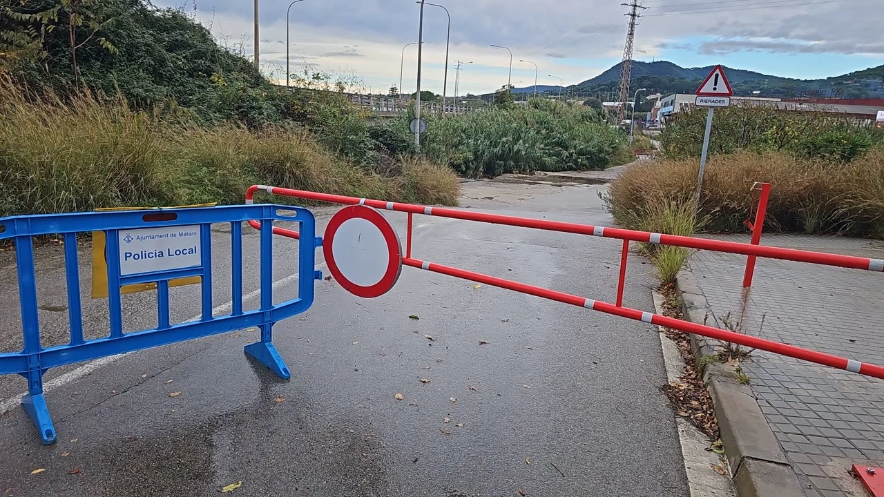Es manté l'alerta meteorològica per pluges intenses al Maresme